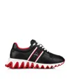 Christian Louboutin Nastroshark Low-top Sneakers In Red