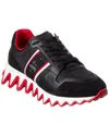Christian Louboutin Nastroshark Low-top Sneakers In Black