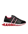 Christian Louboutin Nastroshark Low-top Sneakers In Black