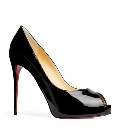 CHRISTIAN LOUBOUTIN NEW VERY PRIVE PATENT LEATHER PUMPS 120