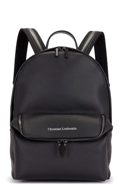 Christian Louboutin Nostalgic Backpack Calf Empire In Black