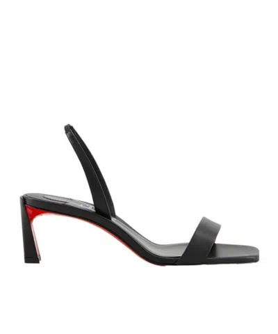 Christian Louboutin O Condora 55 Black Sandals