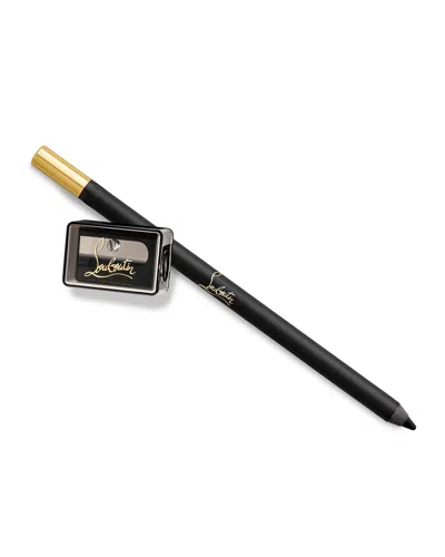 Christian Louboutin Oeil Velours Velvet Eye Definer In White