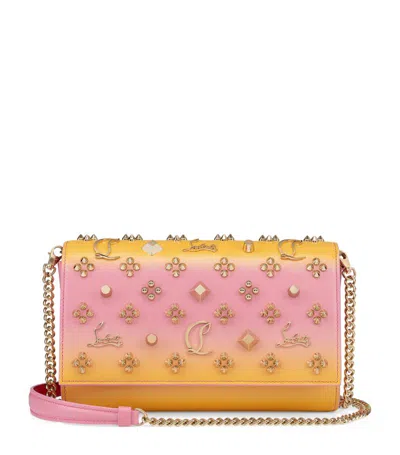 Christian Louboutin Ombre Paloma Clutch In Animal Print