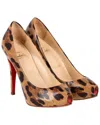 Christian Louboutin Open Clic Leather Pump