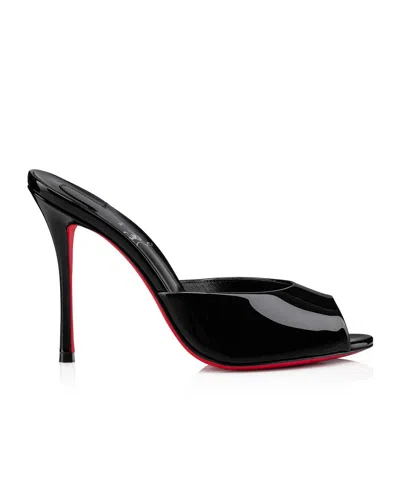 CHRISTIAN LOUBOUTIN 80MM MISS Z PEEP-TOE STILETTO SANDALS