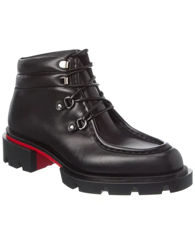 Christian Louboutin Our Pabelito Leather Boot In Black