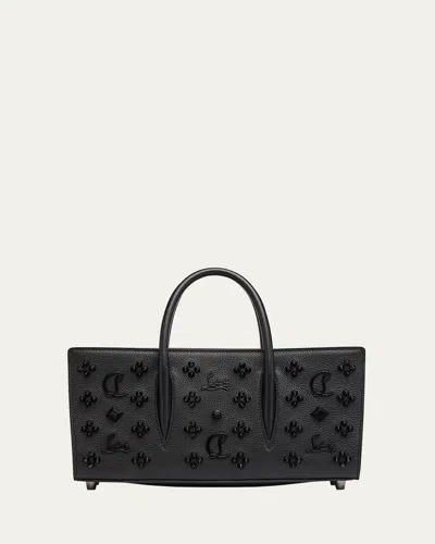 CHRISTIAN LOUBOUTIN PALOMA BAGUETTE IN LEATHER WITH LOUBINTHESKY SPIKES