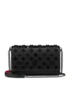 Christian Louboutin Paloma Black Leather Clutch In Black