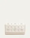 Christian Louboutin Paloma Clutch In Loubinthesky Leather In Leche/multi