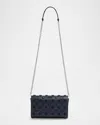Christian Louboutin Paloma Clutch In Loubinthesky Leather In Navy