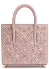 Christian Louboutin Paloma Embellished Mini Leather Top Handle Bag
