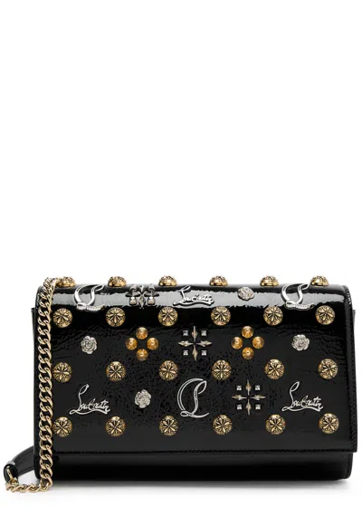 Christian Louboutin Paloma Embellished Patent Leather Clutch