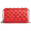 Christian Louboutin Paloma Loubinthesky Leather Clutch In Loubi Loubi