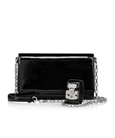 Christian Louboutin Paloma Flip Shoulder Bag In Black