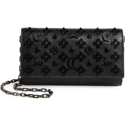 Christian Louboutin Paloma Leather Clutch