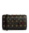 CHRISTIAN LOUBOUTIN PALOMA LEATHER EMBELLISHED CLUTCH BAG