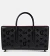 Christian Louboutin Paloma Baguette In Leather With Loubinthesky Spikes In Black