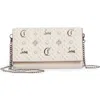 Christian Louboutin Paloma Loubinthesky Calfskin Wallet On A Chain In F609 Leche/multi