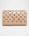 Christian Louboutin Paloma Loubinthesky Clutch Bag In Nappa Perle Leather