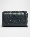 Christian Louboutin Paloma Loubinthesky Clutch Bag In Nappa Perle Leather