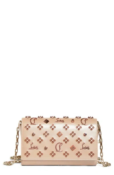 Christian Louboutin Paloma Loubinthesky Leather Clutch