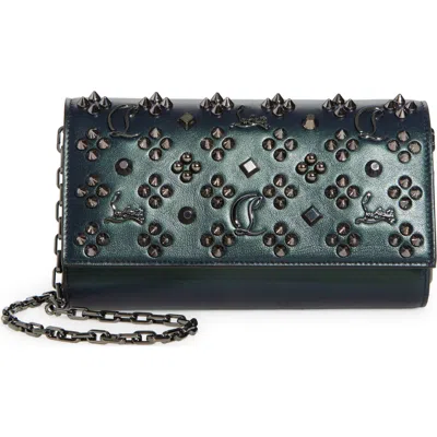 Christian Louboutin Paloma Loubinthesky Leather Wallet On A Chain
