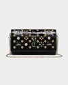 CHRISTIAN LOUBOUTIN PALOMA LOUBINTHESKY PATENT LEATHER WALLET ON CHAIN