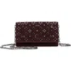 Christian Louboutin Paloma Wallet On Chain In Loubinthesky Suede