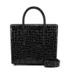 Christian Louboutin Womens Black Paloma Medium Leather Tote Bag In Black