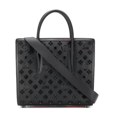 Christian Louboutin Paloma Medium Top Handle Bag In Black