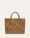 Christian Louboutin Paloma Medium Leather Top-handle Bag In Brown