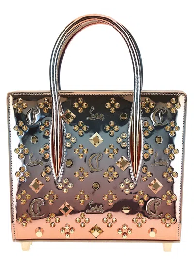 Christian Louboutin Paloma Mini Handbag In Metallic