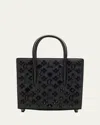 Christian Louboutin Paloma Mini In Leather With Loubinthesky Spikes In Black