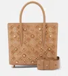 Christian Louboutin Verzierte Tote Paloma Mini Aus Leder In Braun