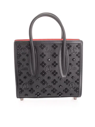 Christian Louboutin Paloma Mini Tote Bag In Black