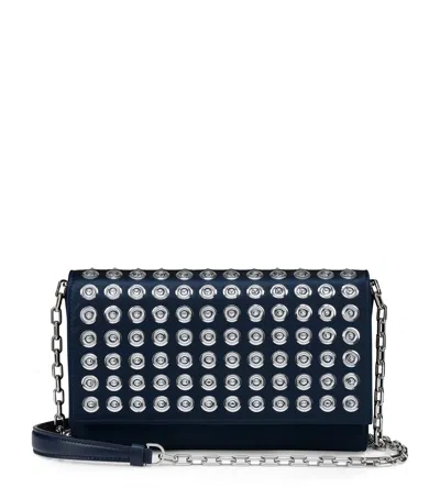 Christian Louboutin Paloma Silk-leather Clutch Bag