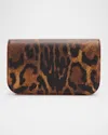 Christian Louboutin Paloma Small Clutch Bag In Bengal-print Calf Leather