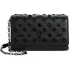 Christian Louboutin Paloma Studded Leather Clutch