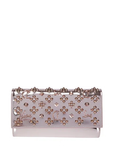 Christian Louboutin Paloma Wallet On A Chain In Pink