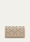Christian Louboutin Paloma Wallet On Chain In Loubinthesky Leather In Brown