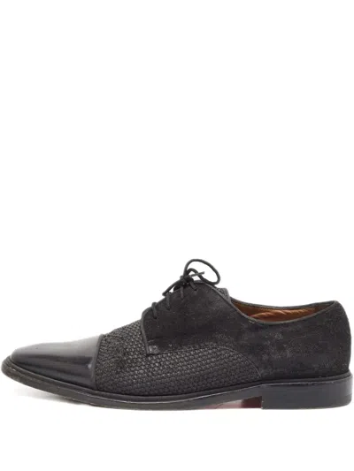 Pre-owned Christian Louboutin Panelled Derby Shoes