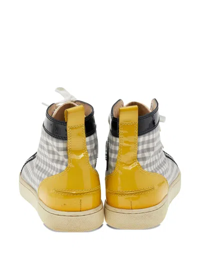 Pre-owned Christian Louboutin Panelled Sneakers