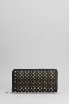 Christian Louboutin Panettone Wallet In Black Leather