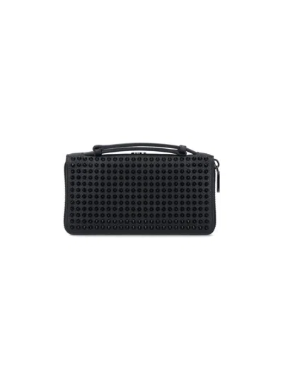 Christian Louboutin Panettone Xl Wallet In Black