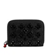 Christian Louboutin Panettonne Leather Purse In Red