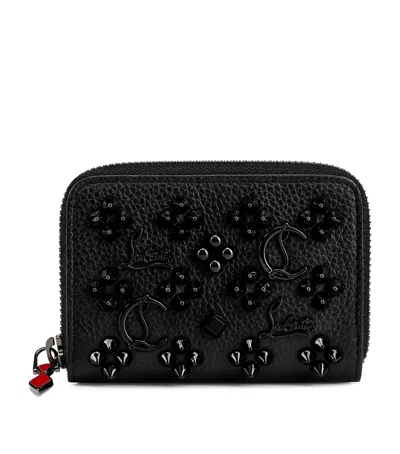 Christian Louboutin Panettonne Leather Purse In Red