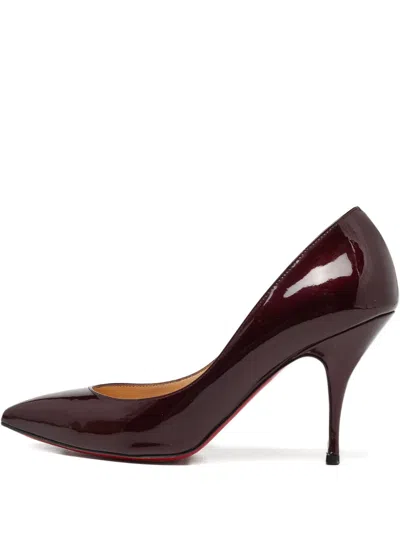 Pre-owned Christian Louboutin Patent Leather Pointed-toe Pumps