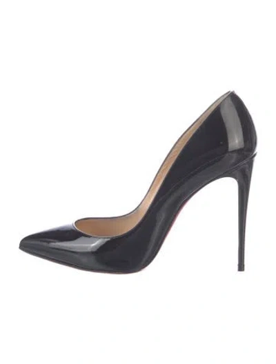 Pre-owned Christian Louboutin Patent Leather Pumps In Blue