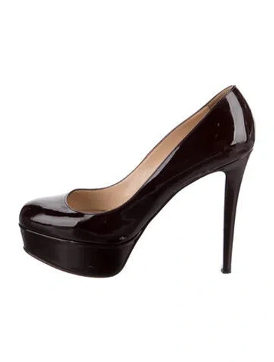 Pre-owned Christian Louboutin Patent Leather Pumps In Multi